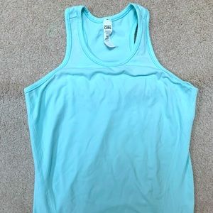 Athelstan Girl racer back tank in mint green